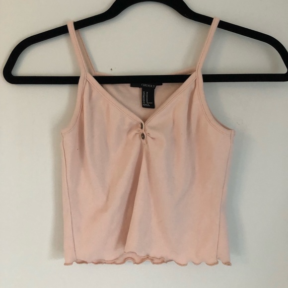 Forever 21 Tops - pink forever 21 tank top